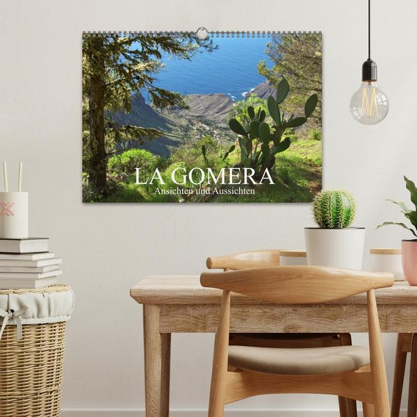 Produktbild: La Gomera - Ansichten und Aussichten (Wandkalender 2026 DIN A3 quer), CALVENDO Monatskalender