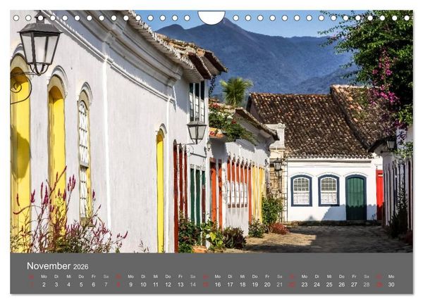 Produktbild: Brasilien 2026 abseits von Rio (Wandkalender 2026 DIN A4 quer), CALVENDO Monatskalender