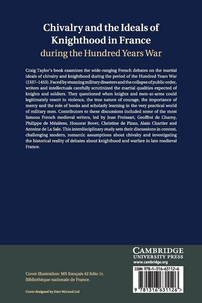 Produktbild: Chivalry and the Ideals of Knighthood in France during the Hundred Years War