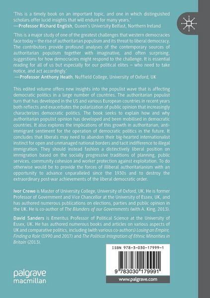 Produktbild: Authoritarian Populism and Liberal Democracy