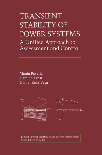 Produktbild: Transient Stability of Power Systems
