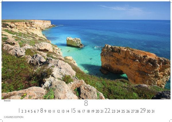 Produktbild: Sizilien Kalender 2027 &ndash; Wandkalender | Fotokalender Italien 24x35 cm &ndash; . mit atemberaubenden Fotos von Sizilien,