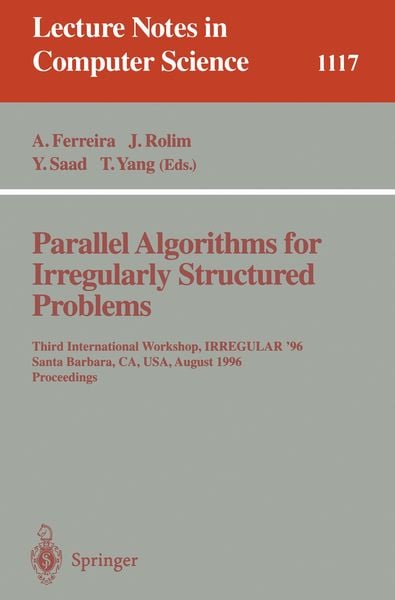Produktbild: Parallel Algorithms for Irregularly Structured Problems