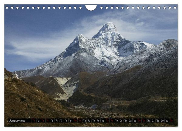 Produktbild: The Nepal Himalaya (Wall Calendar 2026 DIN A4 landscape), CALVENDO 12 Month Wall Calendar