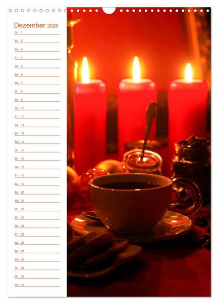 Produktbild: K&ouml;stliche Kaffeespezialit&auml;ten (Wandkalender 2026 DIN A3 hoch), CALVENDO Monatskalender
