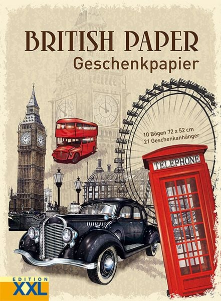 Produktbild: British Paper - Geschenkpapier
