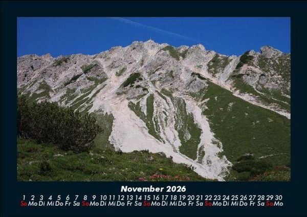 Produktbild: Bergige Welten 2026 Fotokalender DIN A5