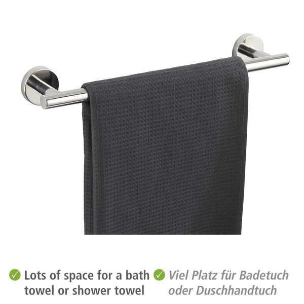 Produktbild: Badetuchstange Mod. Bosio Edelstahl Gl&auml;nzend, rostfrei, 40 cm