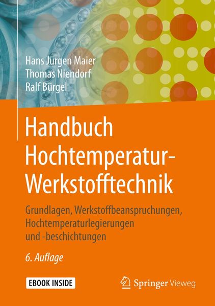 Produktbild: Handbuch Hochtemperatur-Werkstofftechnik