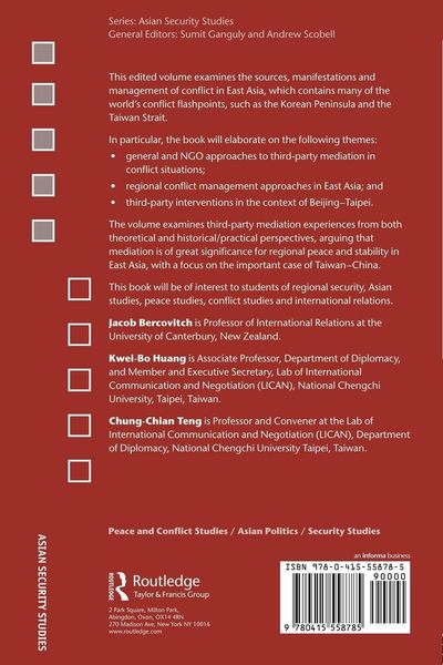 Produktbild: Conflict Management, Security and Intervention in East Asia