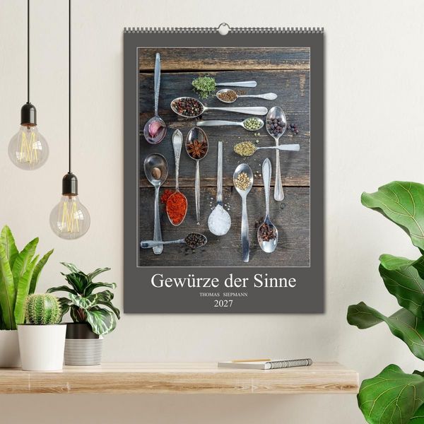 Produktbild: Gew&uuml;rze der Sinne (Wandkalender 2027 DIN A2 hoch), CALVENDO Monatskalender