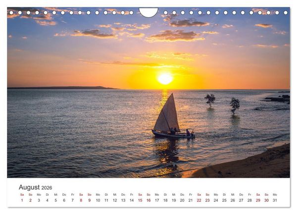 Produktbild: Madagaskar - Eine au&szlig;ergew&ouml;hnliche und wundersch&ouml;ne Insel. (Wandkalender 2026 DIN A4 quer), CALVENDO Monatskalender