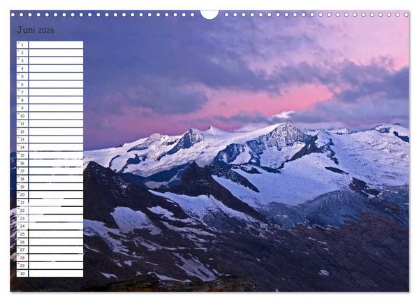 Produktbild: Der Gro&szlig;venediger 3666m (Wandkalender 2026 DIN A3 quer), CALVENDO Monatskalender