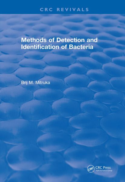 Produktbild: Methods of Detection and Identification of Bacteria (1977)