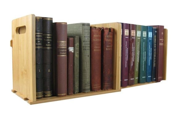 Produktbild: MyLibrary Handregal &ndash; Verstellbares Holz-Bookcase