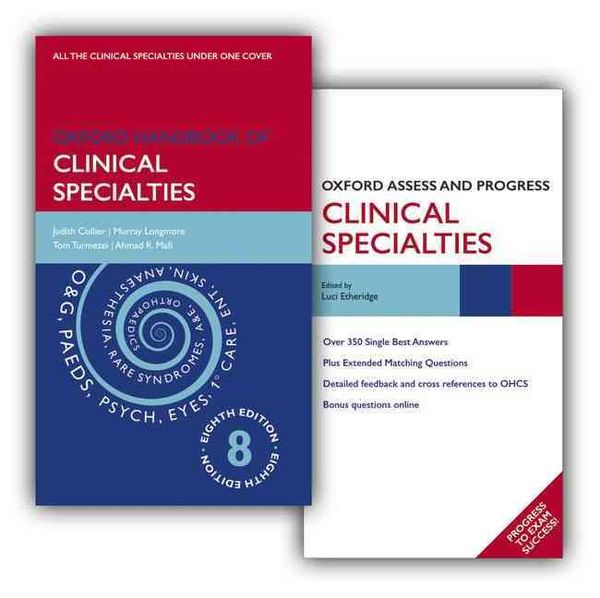Produktbild: Oxford Handbook of Clinical Specialties and Oxford Assess and