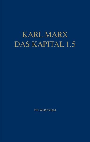 Produktbild: Marx Das Kapital 1.1.-1.5. / Das Kapital 1.5