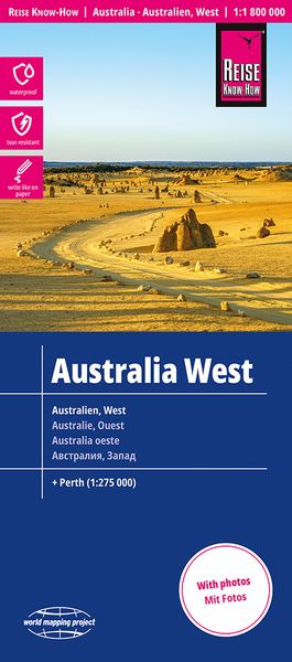 Produktbild: Reise Know-How Landkarte Australien, West / Australia, West (1:1.800.000)
