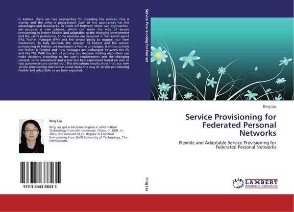Produktbild: Service Provisioning for Federated Personal Networks