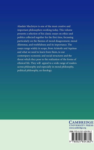 Produktbild: Ethics and Politics