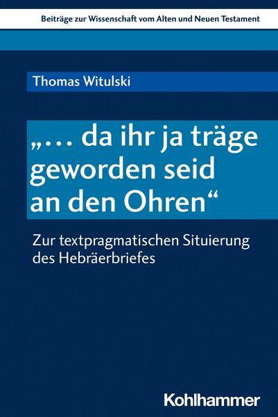 Produktbild: "... da ihr ja tr&auml;ge geworden seid an den Ohren"