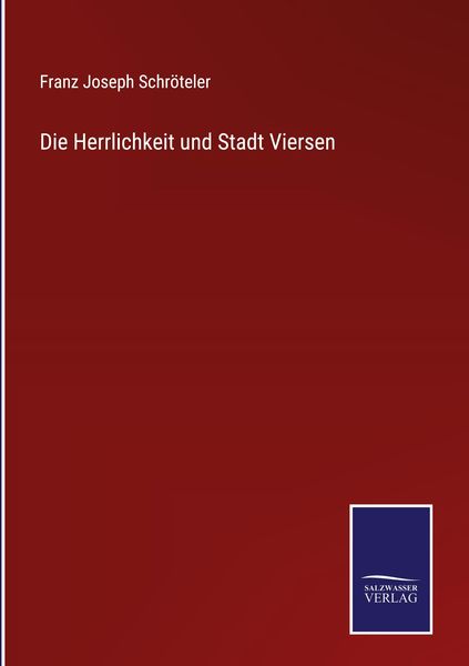 Produktbild: Die Herrlichkeit und Stadt Viersen