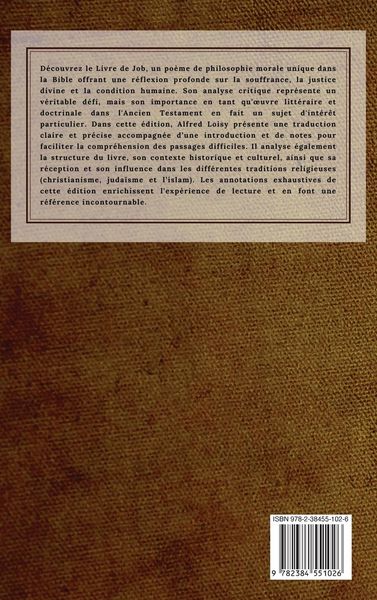 Produktbild: Le Livre de Job