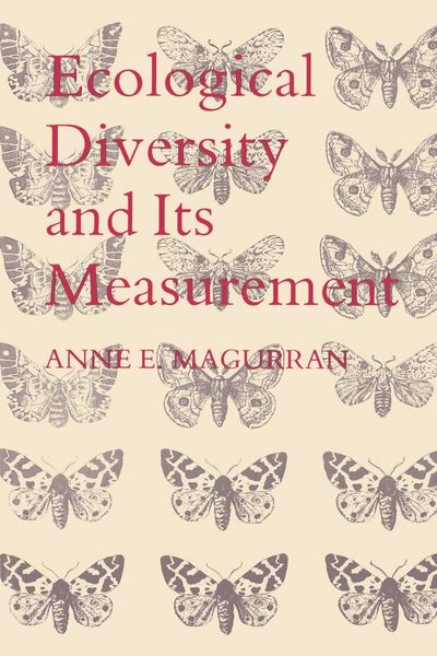 Produktbild: Ecological Diversity and Its Measurement