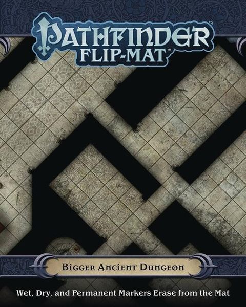 Produktbild: Pathfinder Flip-Mat: Bigger Ancient Dungeon