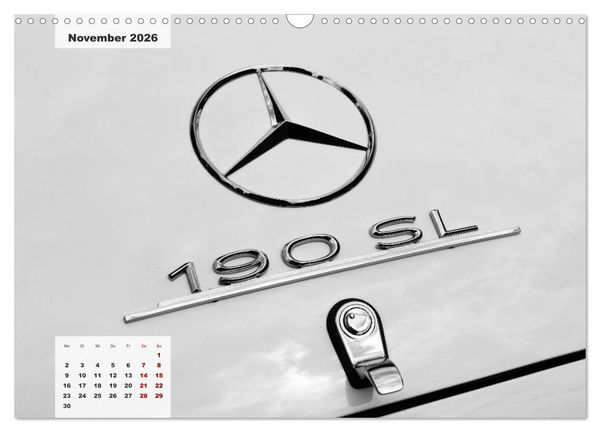 Produktbild: Mercedes Edel & Fein (Wandkalender 2026 DIN A3 quer), CALVENDO Monatskalender