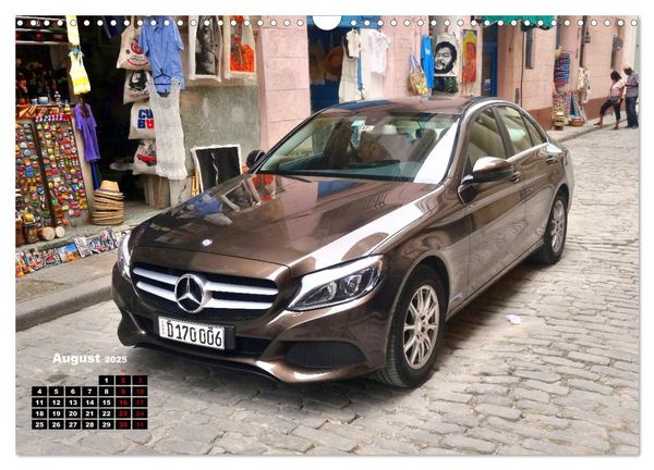 Produktbild: Autos mit Stern - Mercedes-Benz auf Kuba (Wandkalender 2025 DIN A3 quer), CALVENDO Monatskalender