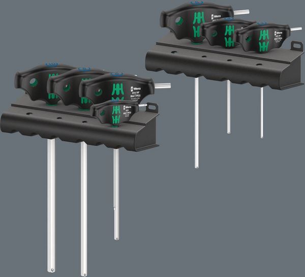 Produktbild: Wera Series 400 454/7 HF - Schl&uuml;sselset mit T-Griff