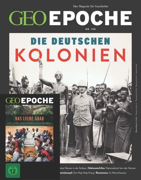 Produktbild: GEO Epoche (mit DVD) / GEO Epoche / GEO Epoche DVD 135/2025 - Die Deutschen Kolonien