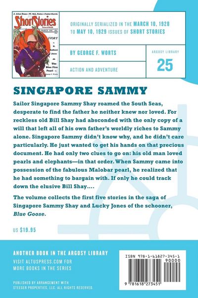 Produktbild: The Blue Fire Pearl - The Complete Adventures of Singapore Sammy, Volume 1