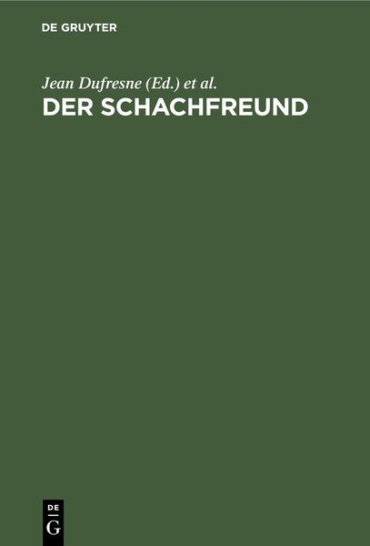 Produktbild: Der Schachfreund