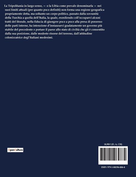 Produktbild: Tripolitania Viaggio Da Tripoli All Oasi Di Kufra