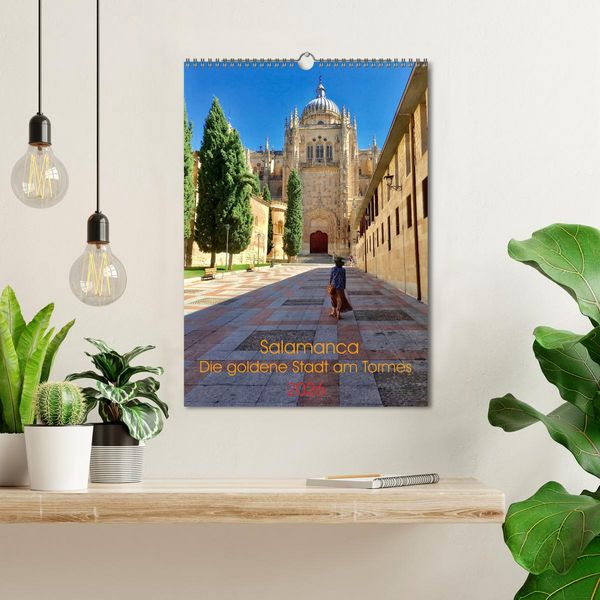 Produktbild: Salamanca. Die goldene Stadt am Tormes (Wandkalender 2026 DIN A3 hoch), CALVENDO Monatskalender