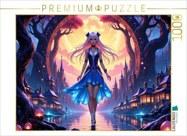 Produktbild: CALVENDO Puzzle Das magische Isekai-Portal | 1000 Teile Lege-Gr&ouml;&szlig;e 64x48cm Foto-Puzzle f&uuml;r gl&uuml;ckliche Stunden