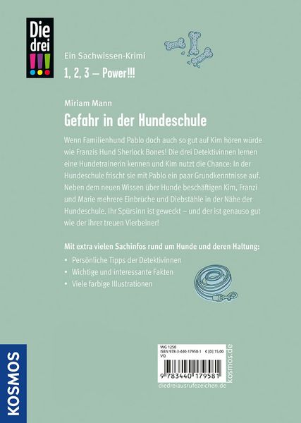 Produktbild: Die drei !!!, Gefahr in der Hundeschule
