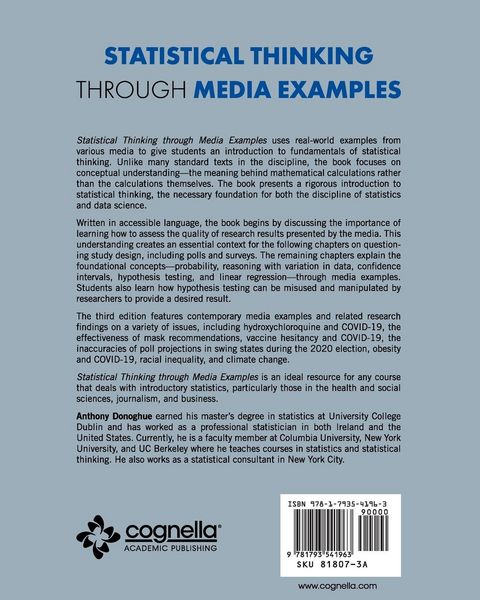 Produktbild: Statistical Thinking through Media Examples