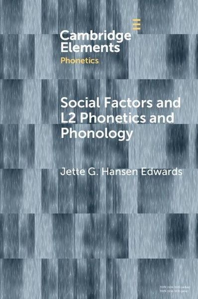 Produktbild: Social Factors and L2 Phonetics and Phonology