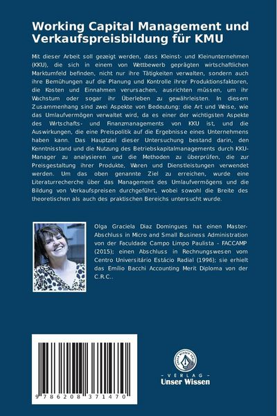 Produktbild: Working Capital Management und Verkaufspreisbildung f&uuml;r KMU