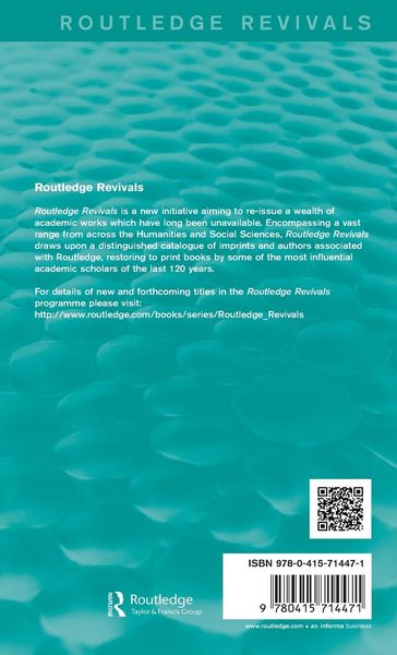 Produktbild: An Introduction to Rural Settlement Planning (Routledge Revivals)