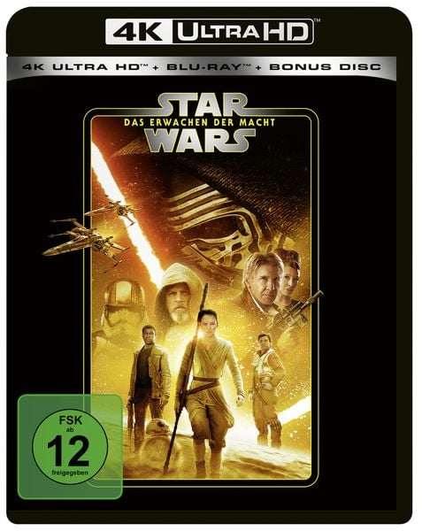 Produktbild: Star Wars - Das Erwachen der Macht - Line Look 2020 (4K Ultra HD) (+ Blu-ray 2D) (+ Bonus-Blu-ray)