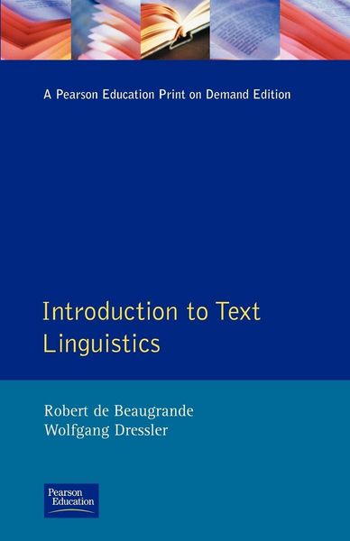 Produktbild: Introduction to Text Linguistics