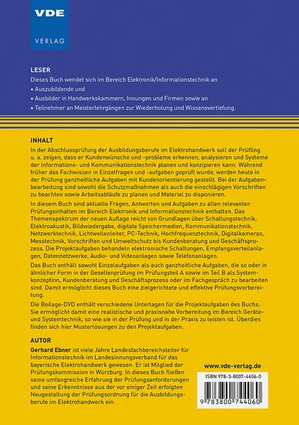Produktbild: Pr&uuml;fungsvorbereitung Elektronik und Informationstechnik