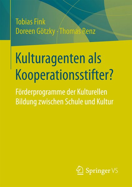 Produktbild: Kulturagenten als Kooperationsstifter?
