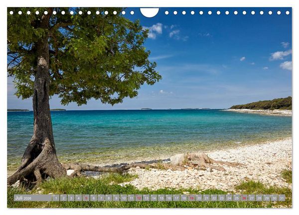 Produktbild: ISTRIEN (Wandkalender 2026 DIN A4 quer), CALVENDO Monatskalender