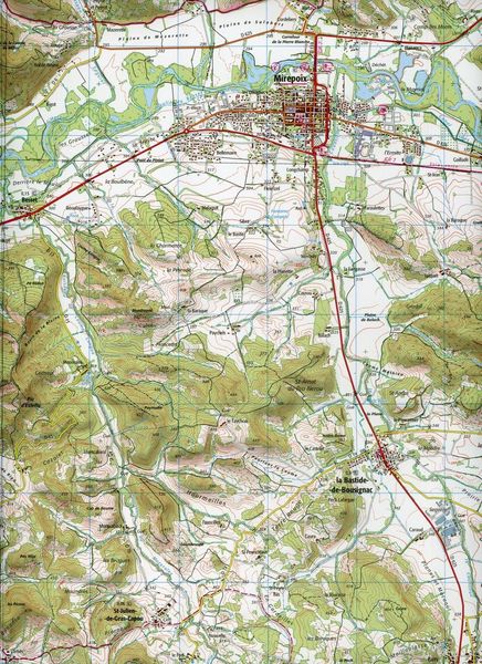 Produktbild: Mirepoix 1:25 000