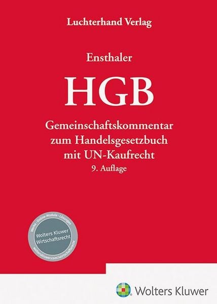 Produktbild: Gemeinschaftskommentar zum HGB